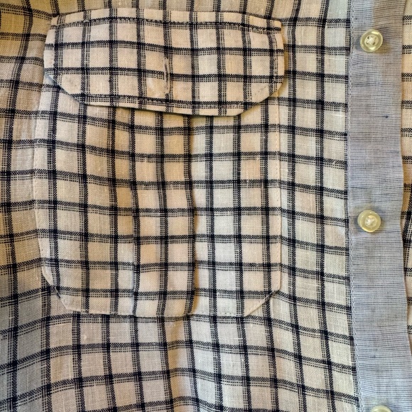 Zara M Men's shirt Slim Fit Checked Button Down Shirt. Free shipping w bundle. - Picture 3 of 5